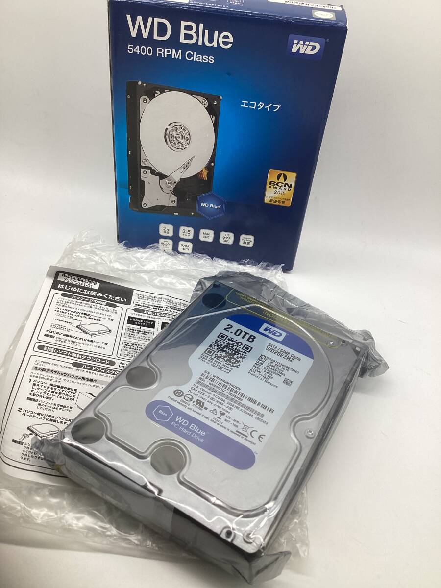 【9416】WD HDD内蔵 ハードディスク3.5インチ 2TB 未開封の画像1