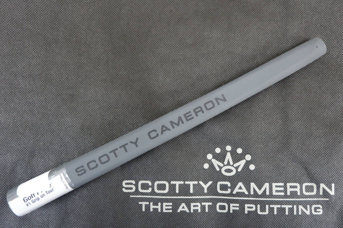 Scotty Cameron Pistolero Plus Grip - Gray スコッティ キャメロン ピストレロ プラス グリップ グレー 新品_画像2