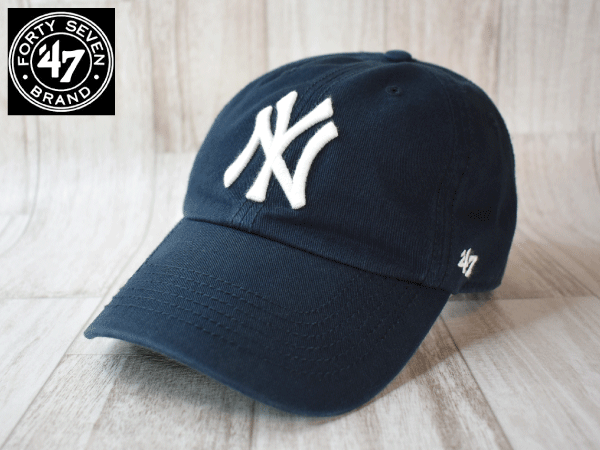 ★未使用品★47 BRAND 47ブランド MLB NEW YORK YANKEES ヤンキース SMALL 57cm キャップ 帽子 USモデル A251の画像1
