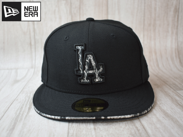 ★未使用品★NEW ERA ニューエラ MLB LA DODGERS ドジャース 59FIFTY 7-1/8 56.8cm キャップ 帽子 USモデル A238_画像2