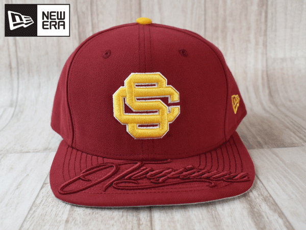 ★未使用品★NEW ERA ニューエラ SOUTH CALIFORNIA UNIVERSITY 南カリフォルニア大学 9FIFTY ORIGINAL FIT フリーサイズ キャップ A264_画像2