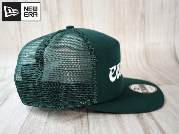 ★未使用品★NEW ERA ニューエラ NFL PHILADELPHIA EAGLES イーグルス 9FIFTY A-FLAME S-Mフリーサイズ キャップ 帽子 A262の画像5