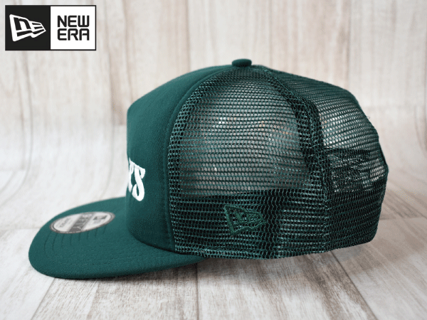 ★未使用品★NEW ERA ニューエラ NFL PHILADELPHIA EAGLES イーグルス 9FIFTY A-FLAME S-Mフリーサイズ キャップ 帽子 A262の画像4