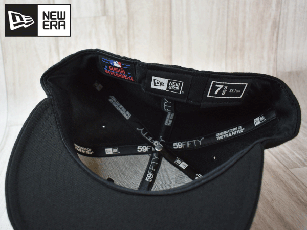 ★未使用品★NEW ERA ニューエラ NY YANKEES ニューヨーク ヤンキース 59FIFTY 7-3/8 58.7cm キャップ 帽子 USモデル A326の画像6