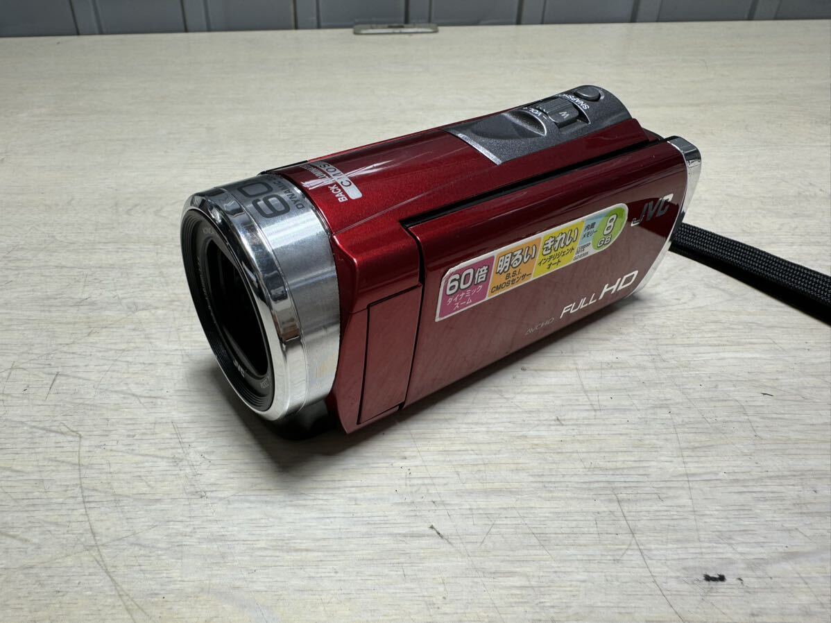 JVC GZ-E325-R デジタルビデオカメラ　動作確認済み_画像1