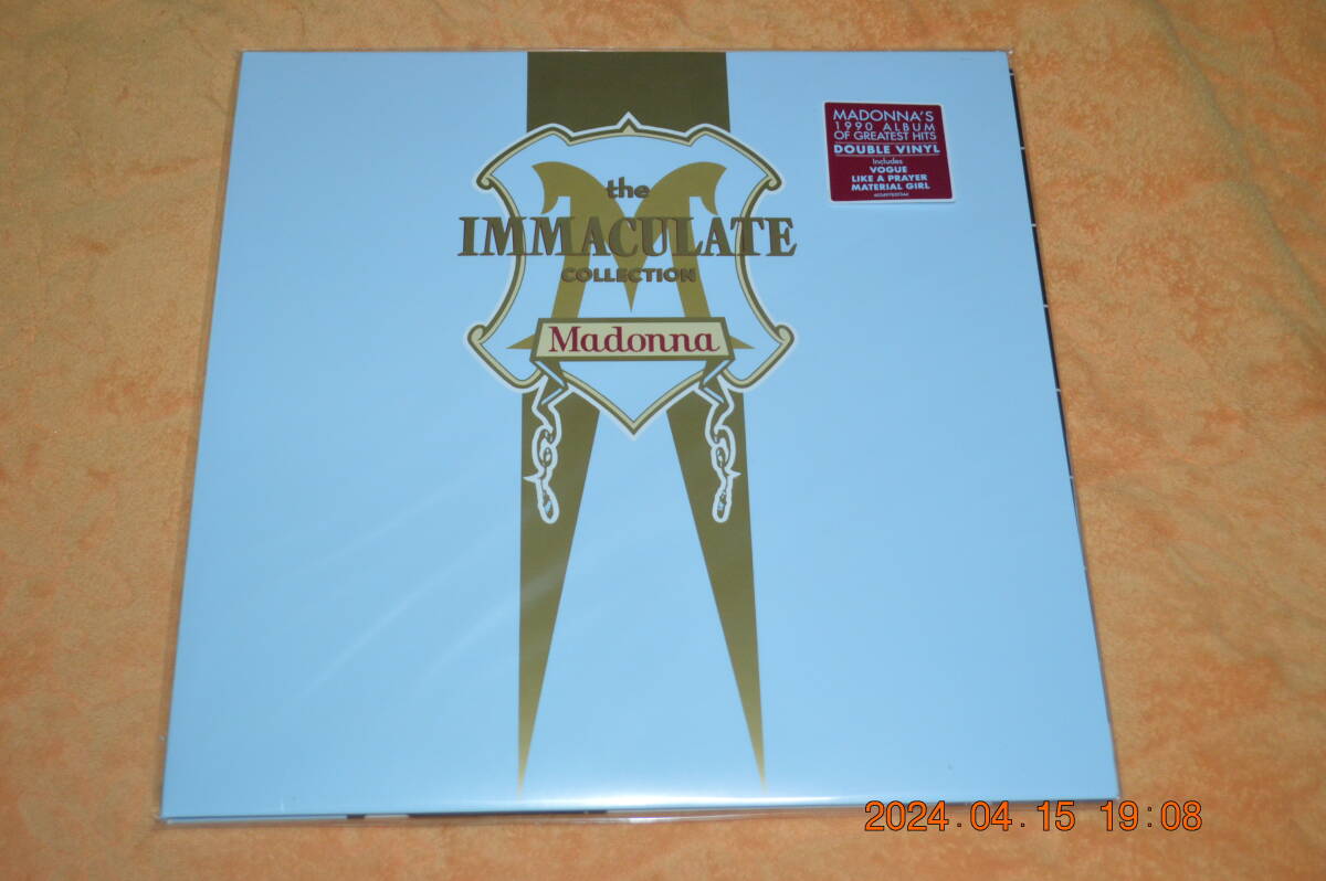 MADONNA マドンナ The Immaculate Collection Europe盤 2枚組 LPレコード : 見開きジャケ仕様 ： 2007年再発盤の画像1