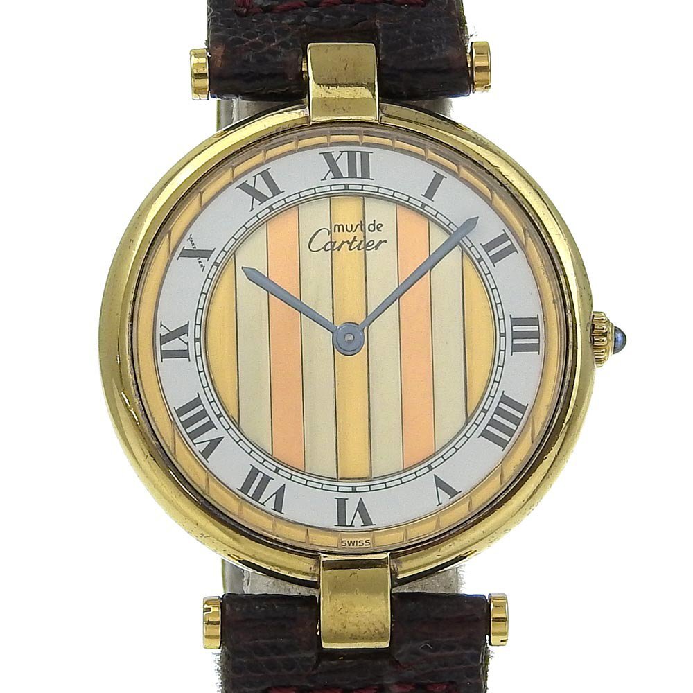 高質 Cartier □ 中古品 ~ □1円 5474円 カルティエ マストヴァン □ その他