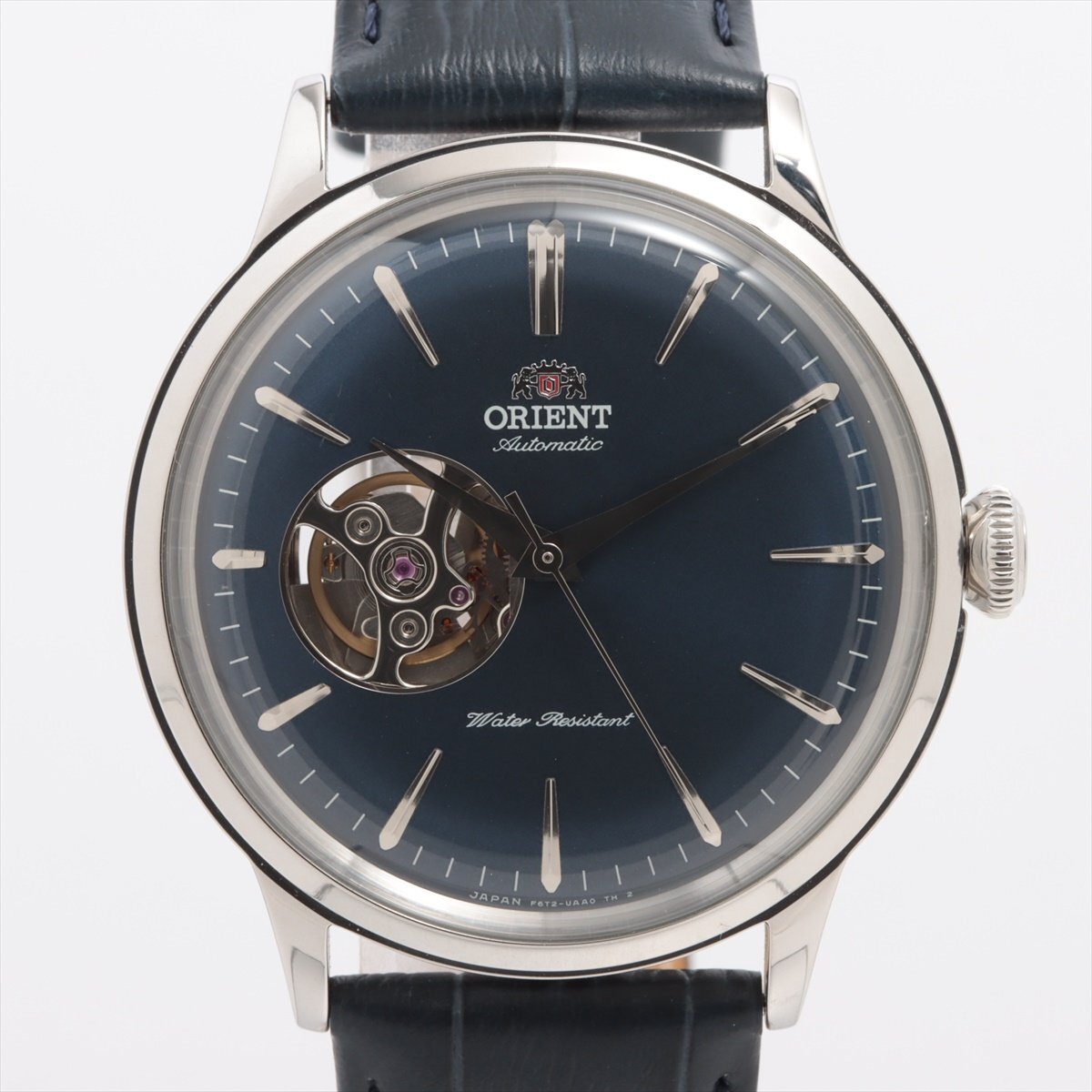 ■ 1円 ～ 中古 美品 参定3.6万■ オリエント ORIENT ■ クラシック RN-AG0008L ■ バンビーノ ブルー 青 オープンハート レトロ メンズの画像1