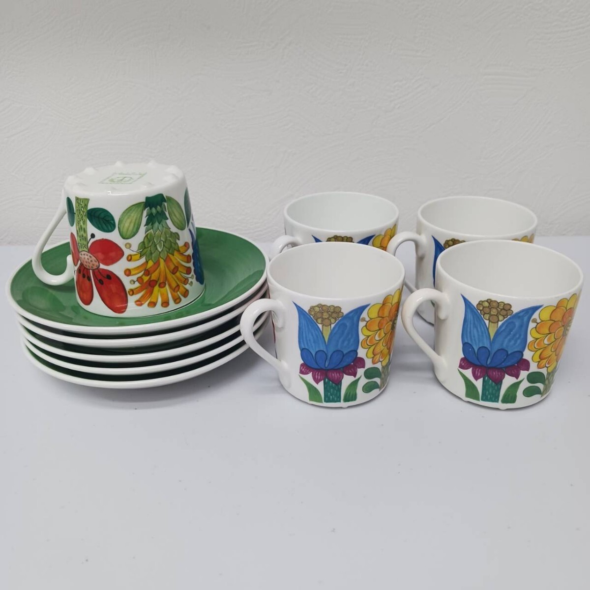 希少 ソーサー カップ コーヒーカップ 食器 グスタフスベリ タヒチの画像1