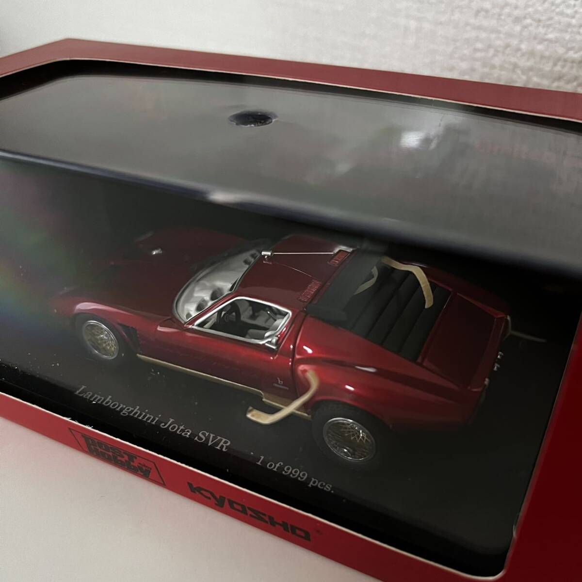 未使用 No.PS012 Lamborghini Jota SUV (Metallic red) Exclusive for POST Hobbyの画像5