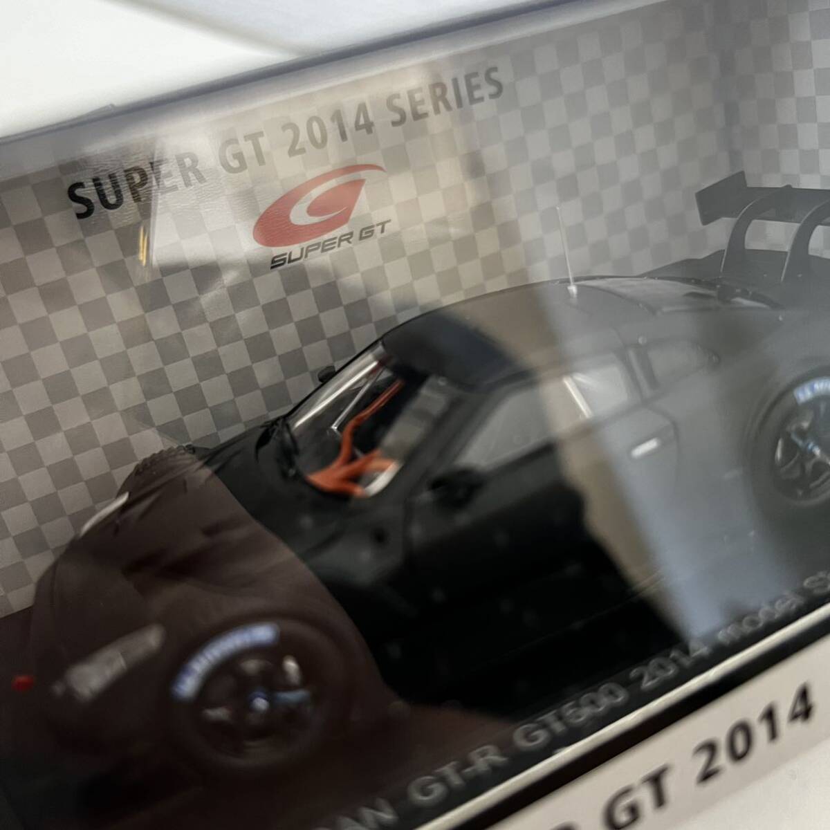 未使用 NISSAN GT-R GT500 2014 Shake Down 45032 SUPER GT 2014 SERIES EBBRO ミニカー 1/43スケールの画像3