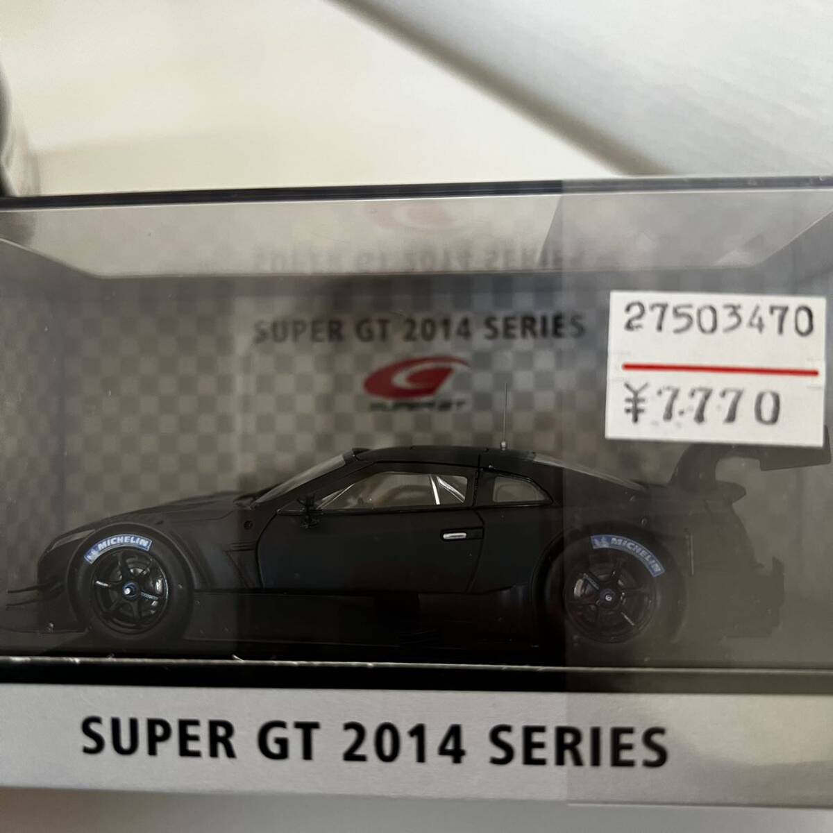 未使用 NISSAN GT-R GT500 2014 Shake Down 45032 SUPER GT 2014 SERIES EBBRO ミニカー 1/43スケールの画像5