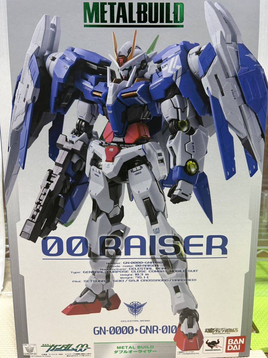 METAL BUILD ガンダムダブルオー ダブルオーライザー 開封品 ガンダムOO 1円スタート メタルビルド の画像1