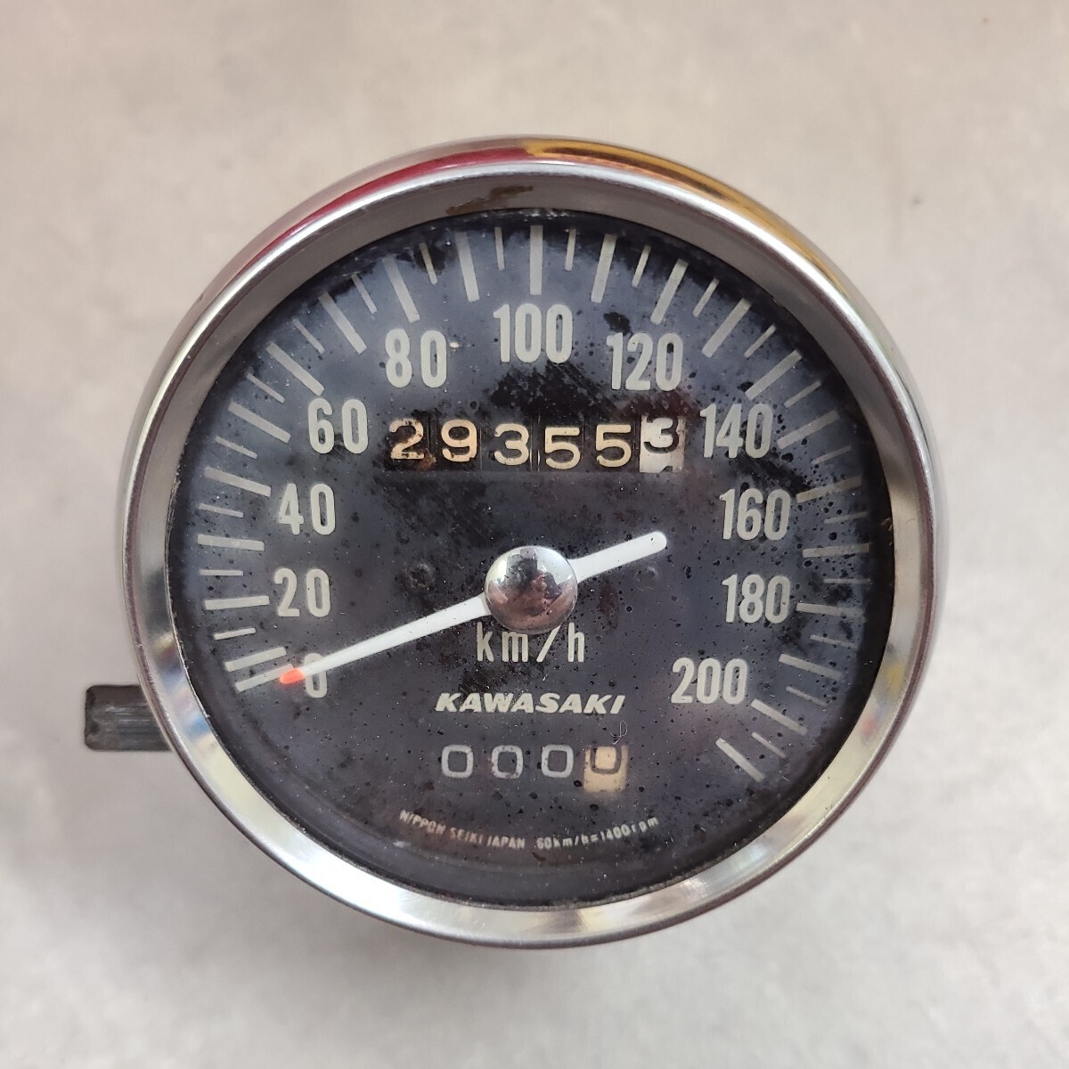  Kawasaki W1S speed meter tachometer meter bracket 