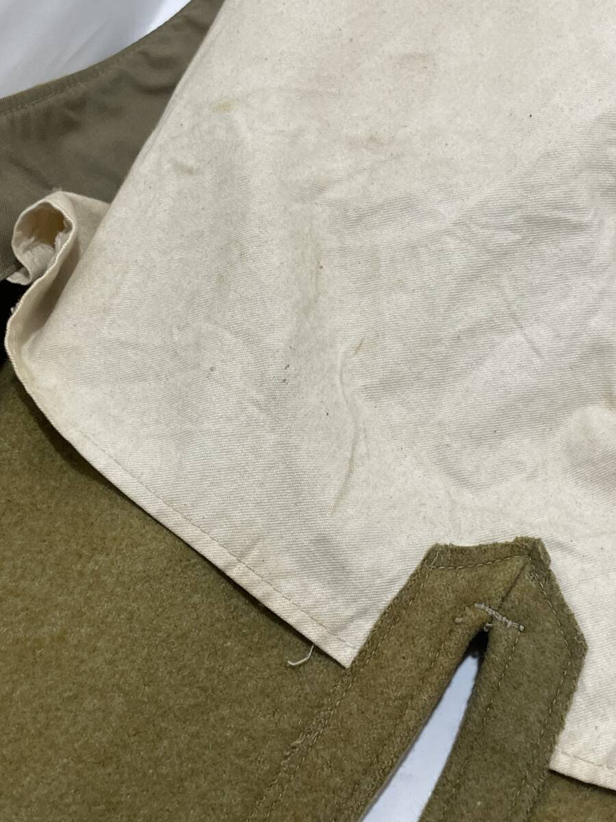 ミリタリージャケット 旧日本軍 軍服 昭五式 昭和13年製 カーキ色の画像6