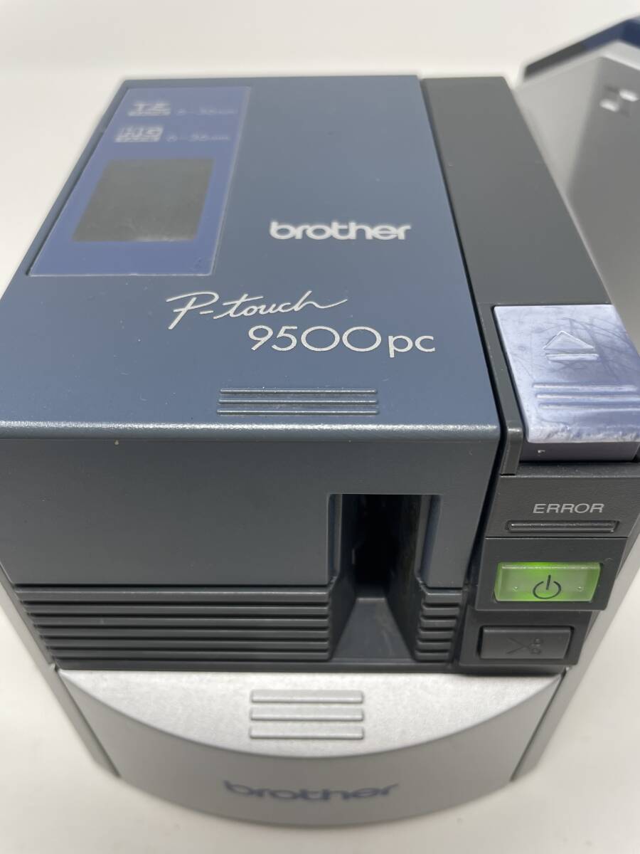 BROTHER ブラザー PC宛名ラベルプリンター PT-9500PC ジャンク_画像6