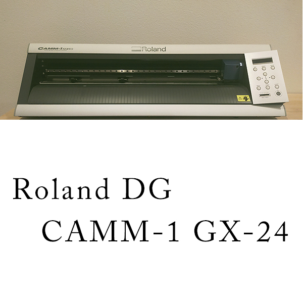  б/у прекрасный товар утиль Roland DG CAMM-1 GX-24 Roland разрезной плоттер 