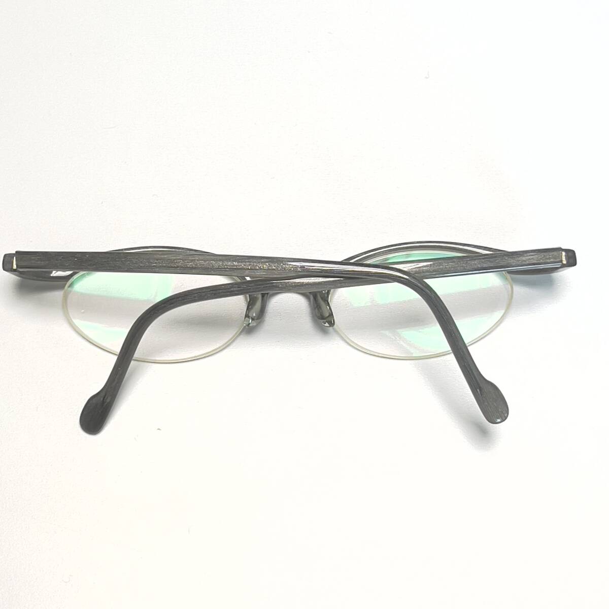 ◆TURNING ターニング サングラス 谷口眼鏡 メガネ 48□19 135 度入りレンズ メンズ レディース ハーフリム ナイロール 鯖江眼鏡の画像9