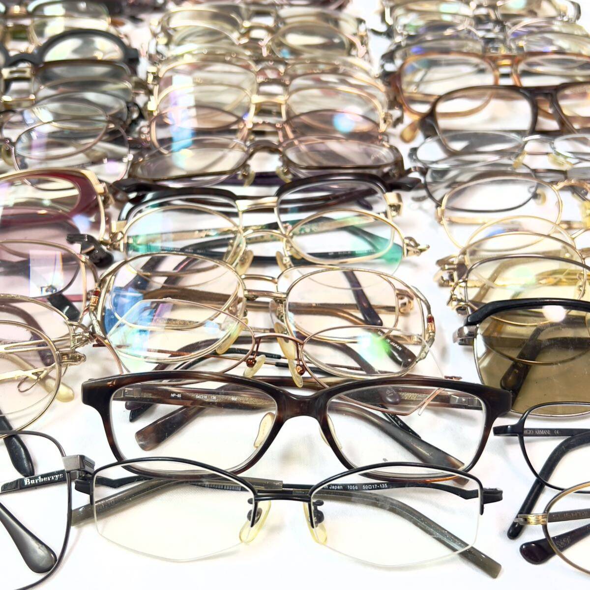  Junk glasses glasses frame 200 point and more set sale ⑤ 999.9 Yves Saint-Laurent Burberry etc. sunglasses together large amount set 