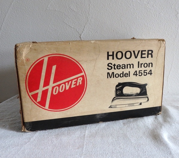 レトロ イギリス製 ポップなアイロン HOOVER STEAM IRON MODEL 4554_画像7