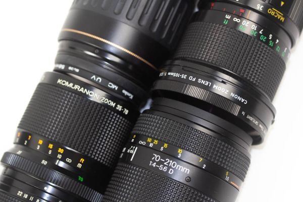 【ジャンクレンズ】 Canon オリンパス SIGMA TAMRON 他 単焦点レンズ フィルムカメラレンズ まとめて 大量セット #18297_画像10