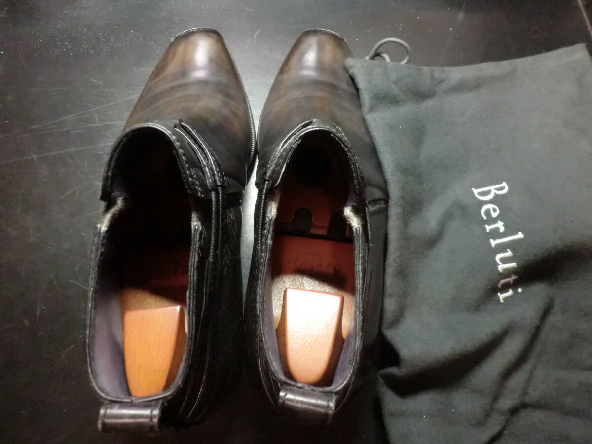 ④ Berluti ベルルッティ ハーフブーツ サイズ6?の画像10