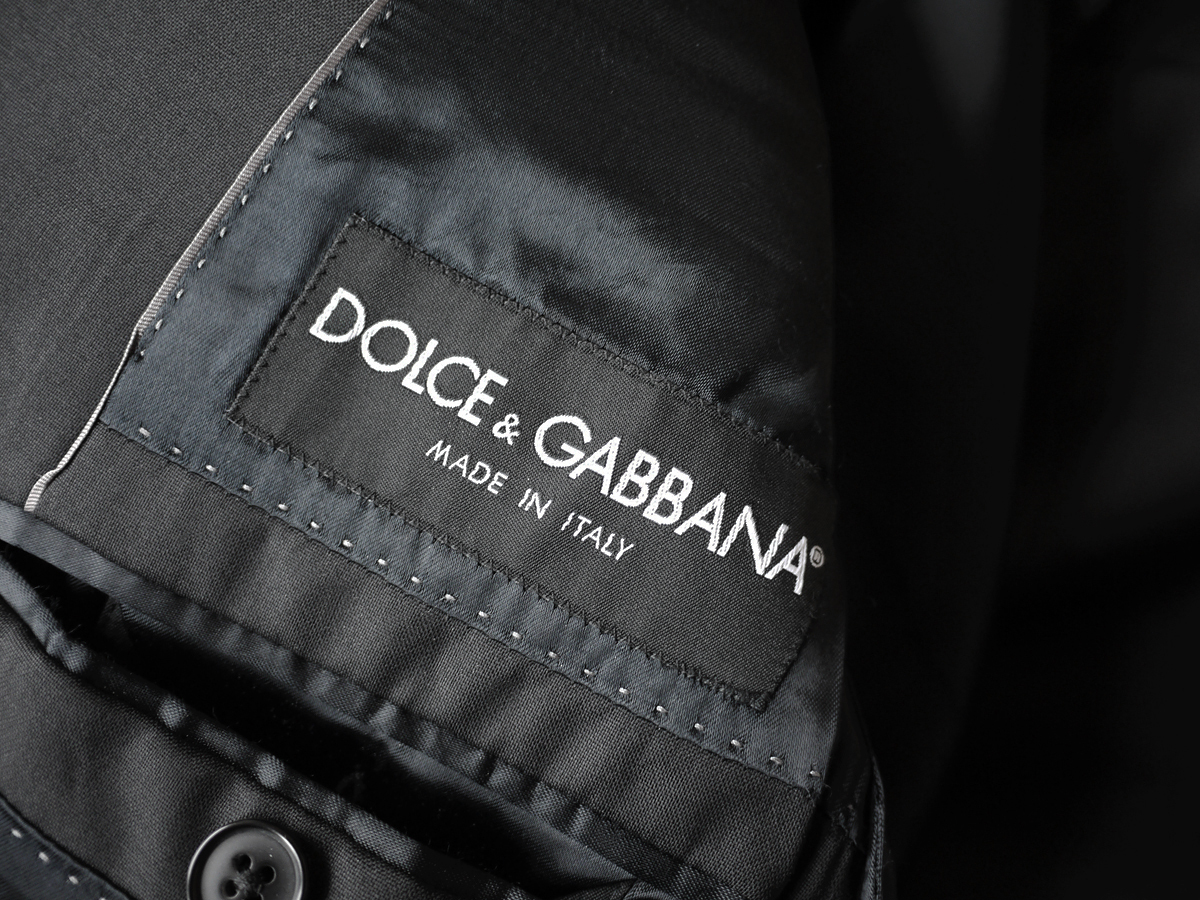正規品 最高級ライン ドルチェ＆ガッバーナ Dolce & Gabbana MARTINI line ウールギャバジン セットアップスーツ パンツ ジャケット D＆G_画像7