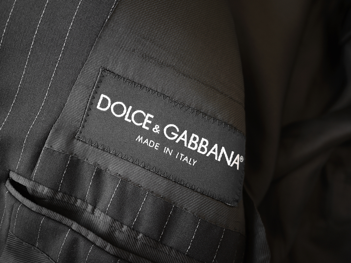 正規品 最高級ライン ドルチェ＆ガッバーナ Dolce & Gabbana ウールギャバジン セットアップスーツ ジャケット パンツ D＆Gの画像5