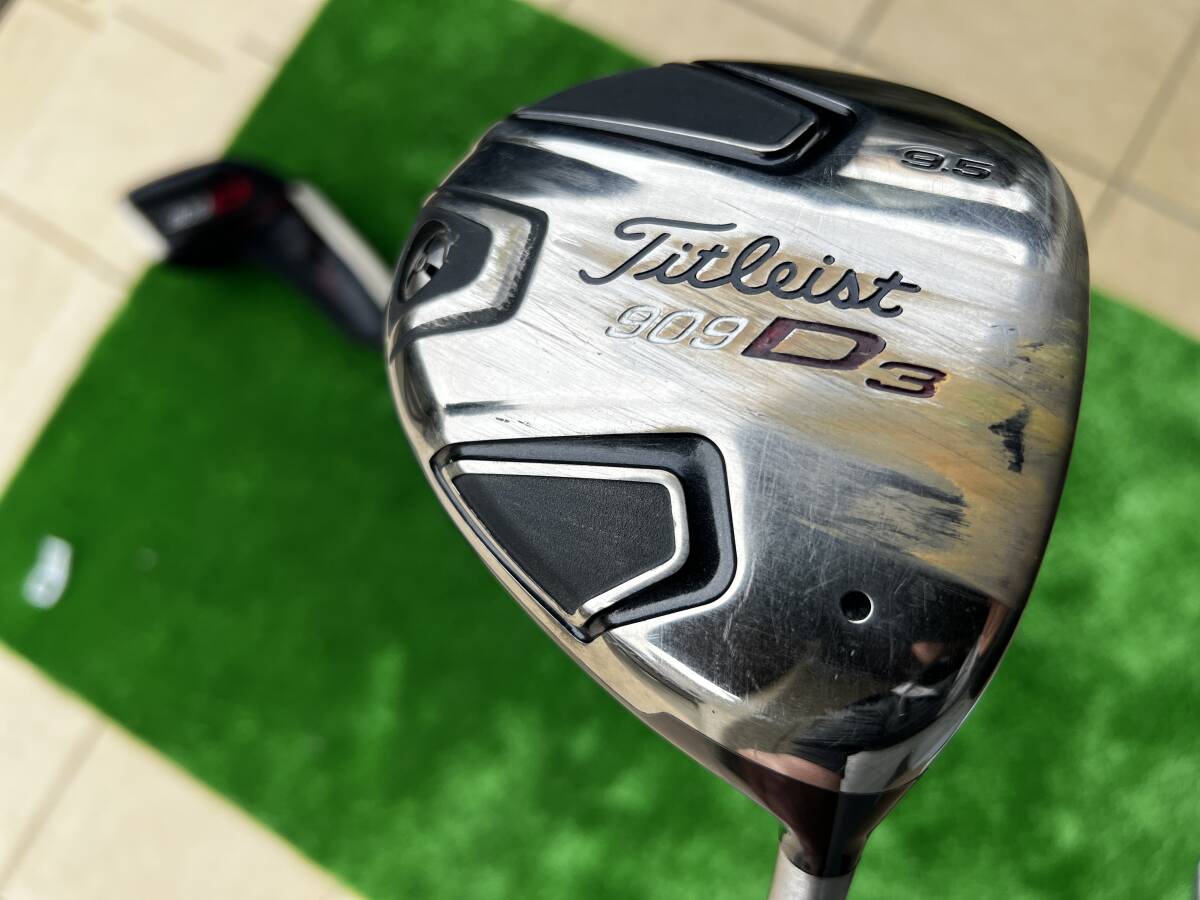 Titleist ドライバー 909 D3 9.5 / ALDILA VooDoo with S-CORE S-Flex ゴルフドライバーJの画像1