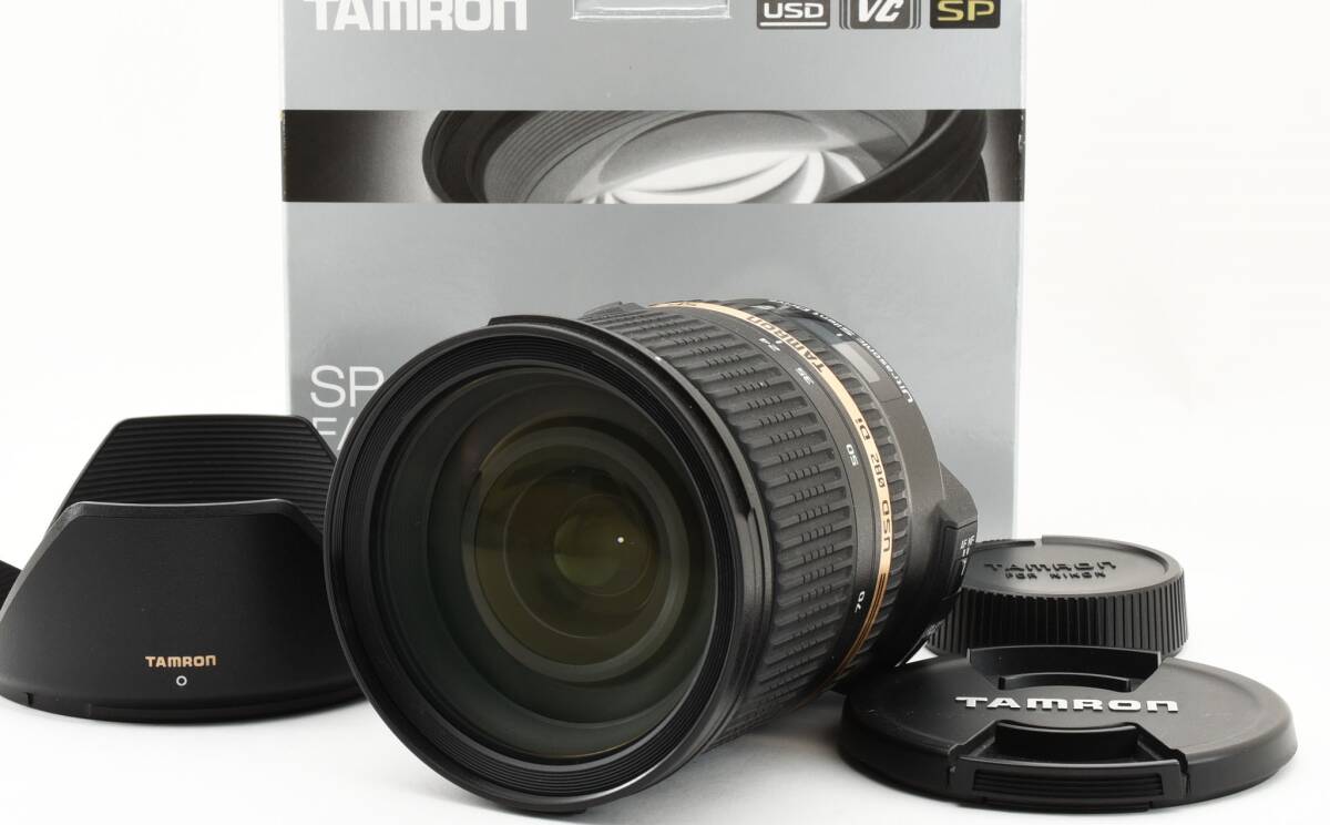 TAMRON SP 24-70mm F/2.8 Di VC USD カメラレンズ Nikon用 ニコン タムロン [美品] #2977A_画像1