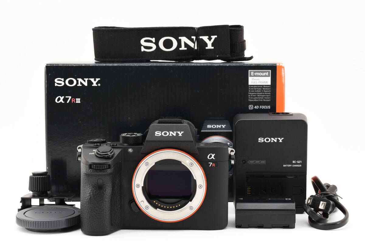 SONY ソニー α7R III ILCE-7RM3ミラーレス 一眼カメラ シャッター回数16303回 [美品] #2923A_画像2