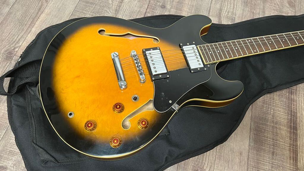 juno sa-70 セミアコ ジャパピン Yahoo!オークション - Juno SA-70 ジュノ セミアコ エレキギター