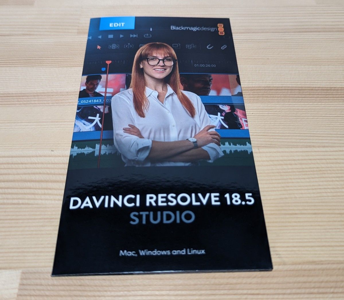 DaVinci Resolve Studio 18  ライセンスキー版 未使用・未開封　有償版