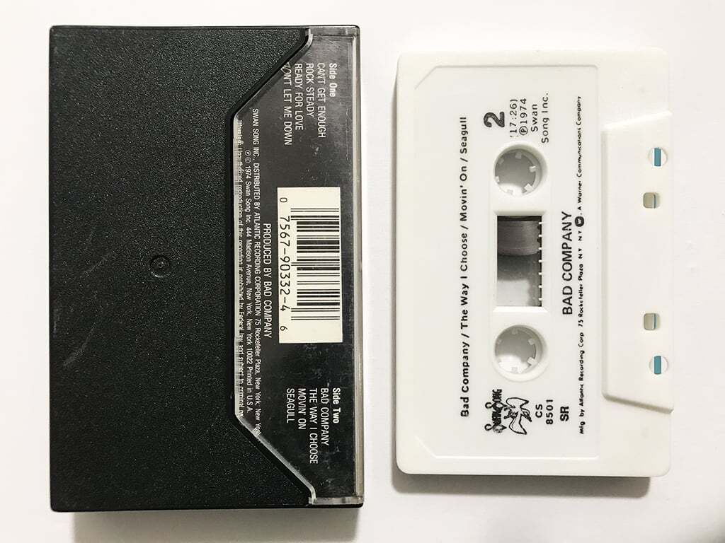■カセットテープ■バッド・カンパニー『Bad Company』1stアルバム■同梱8本まで送料185円の画像2