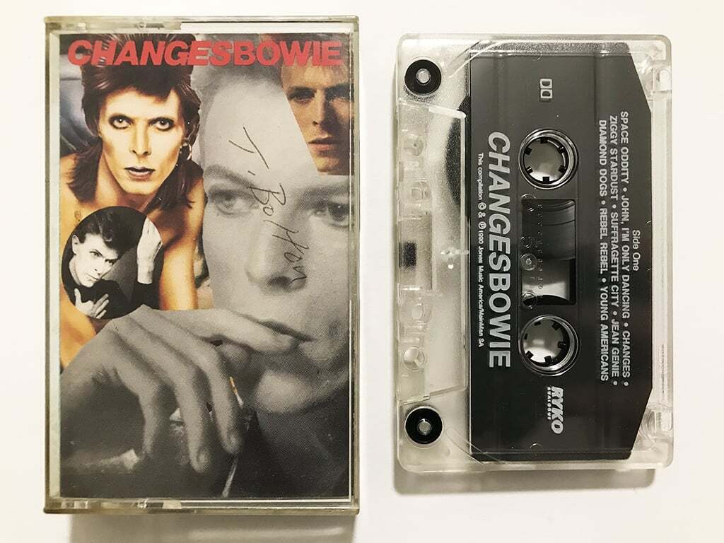 ■カセットテープ■デヴィッド・ボウイ David Bowie『Changesonebowie』69-76年のベスト■同梱8本まで送料185円の画像1