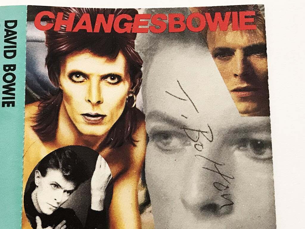 ■カセットテープ■デヴィッド・ボウイ David Bowie『Changesonebowie』69-76年のベスト■同梱8本まで送料185円の画像5