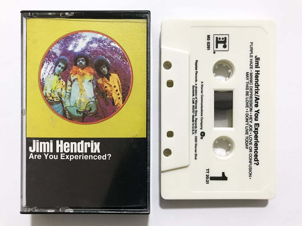 ■カセットテープ■ジミ・ヘンドリックス Jimi Hendrix『Are You Experienced?』1stアルバム「Purple Haze」■8本まで送料185円の画像1