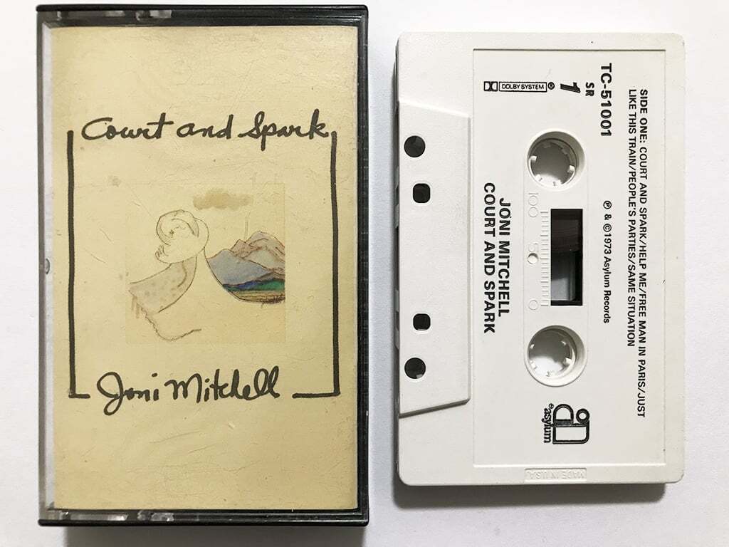 ■カセットテープ■ジョニ・ミッチェル Joni Mitchell『Court And Spark』6thアルバム■同梱8本まで送料185円の画像1