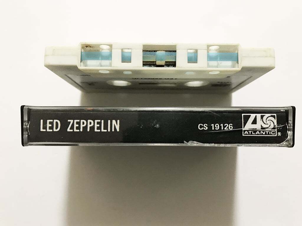 # cassette tape #[ explanation obligatory reading ] red *tsepe Lynn [Led Zeppelin]1st album # including in a package 8ps.@ till postage 185 jpy 