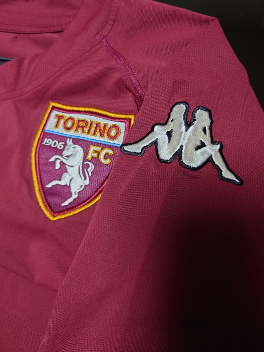 【未使用】トリノ 2009/10 Torino 半袖 ユニフォーム イタリア セリエA サッカーシャツ KAPPA カッパ_画像5
