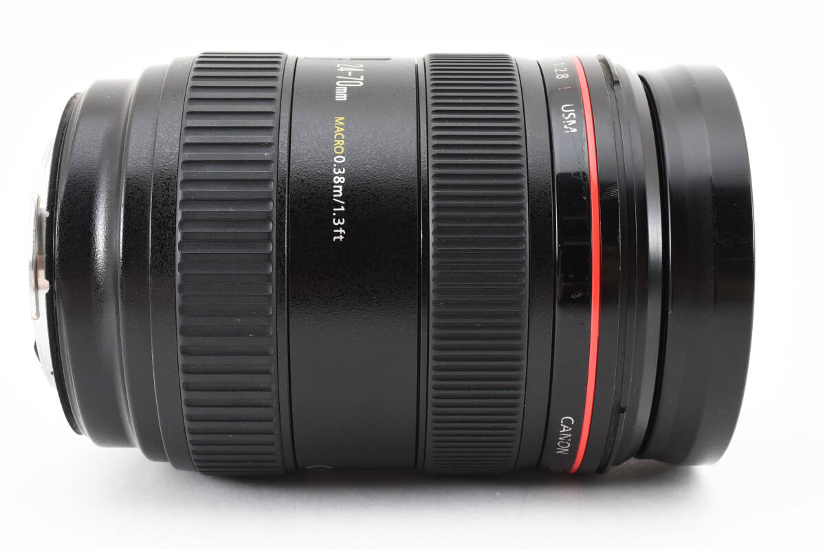 1円～美品＊Canon Zoom Lens EF 24-70mm F2.8 L USM Standard Lens 大口径 標準 ズームレンズ キヤノン EF Mount フルサイズ対応の画像7