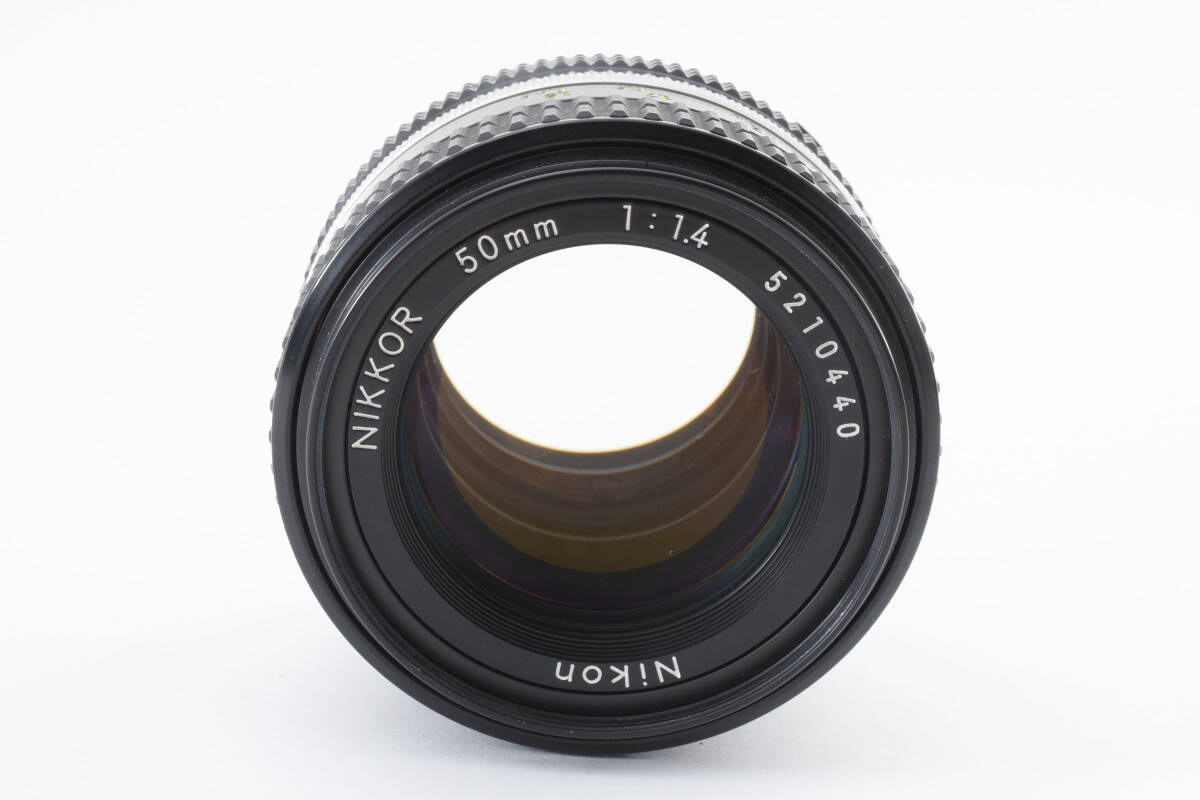 1円～美品＊Nikon ニコン Ai-s NIKKOR 50mm F1.4 単焦点 標準レンズの画像3