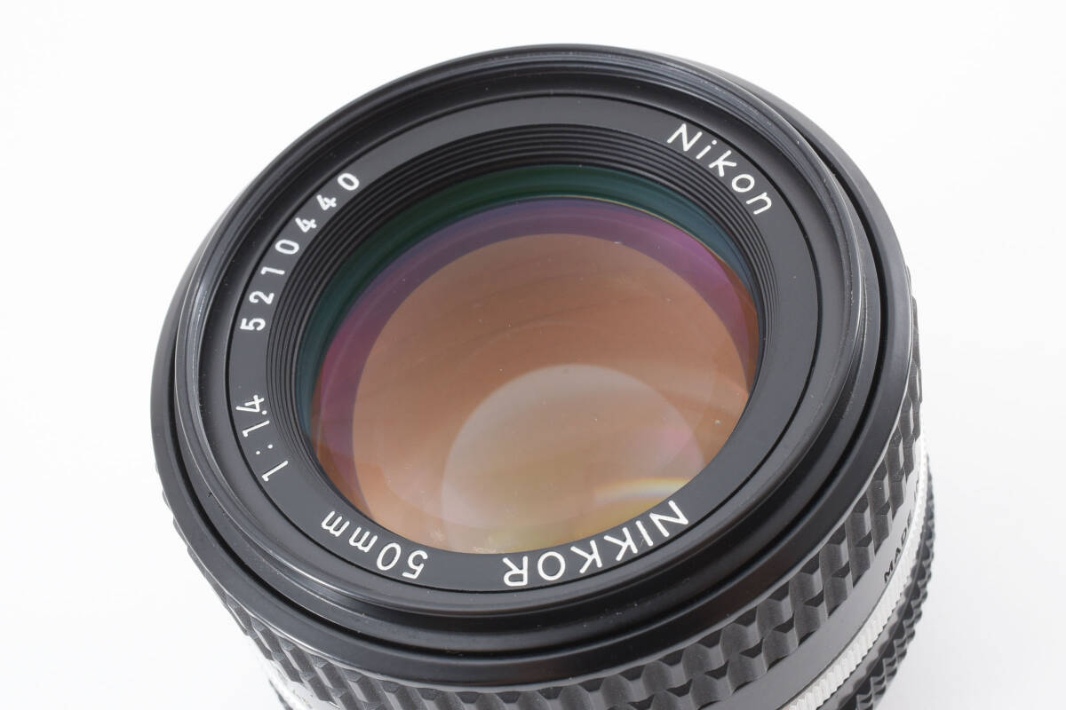 1円～美品＊Nikon ニコン Ai-s NIKKOR 50mm F1.4 単焦点 標準レンズの画像10