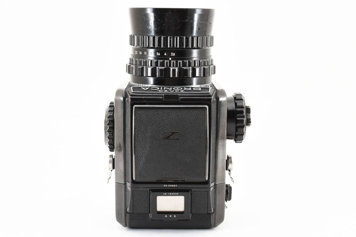 1円～＊ゼンザブロニカ Zenzabronica S2 Nikon Nikkor-O C 50mm F2.8 フィルムバック付き 中判カメラ ボディレンズセット の画像8