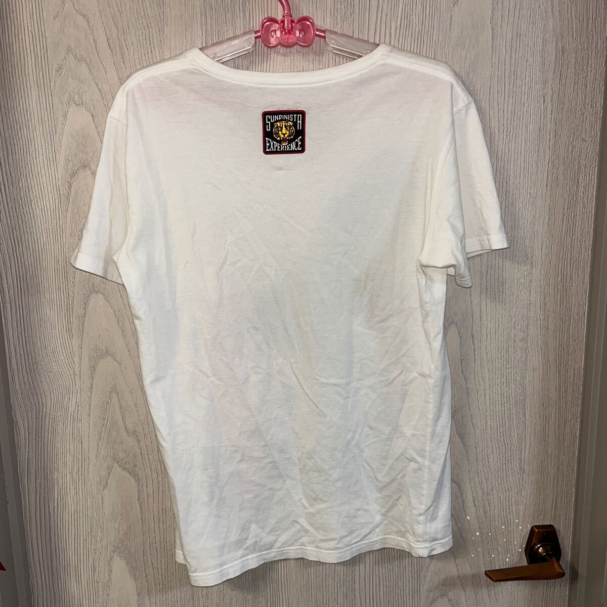 SUNDINISTA EXPERIENCE ホワイト 半袖 Tシャツ_画像4