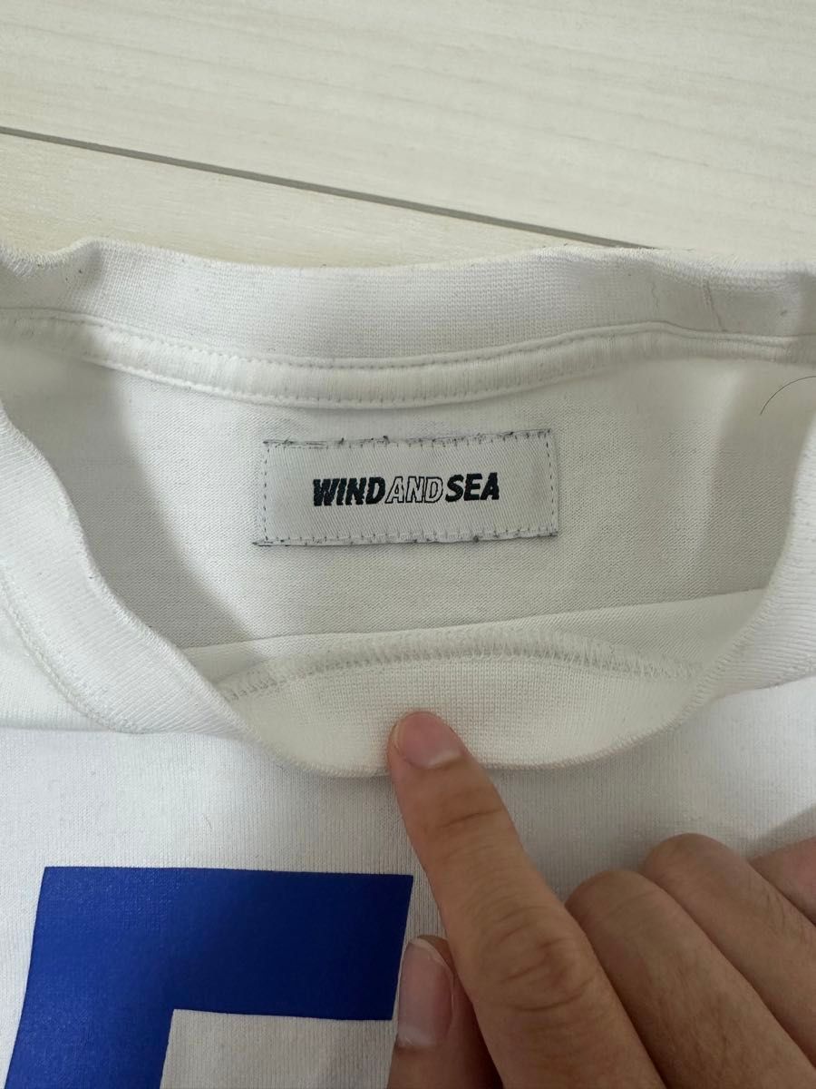 WIND AND SEA ウィンダンシー SEA S/S T-SHIRT白M