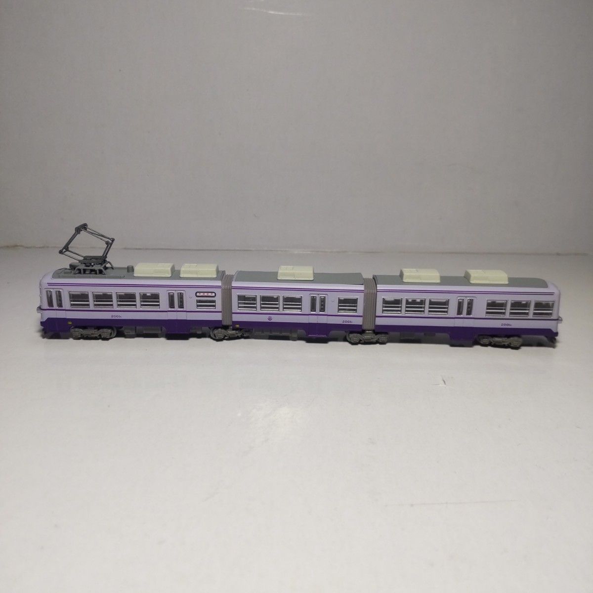 筑豊電気鉄道2000形2001号(紫) トミーテック 1/150