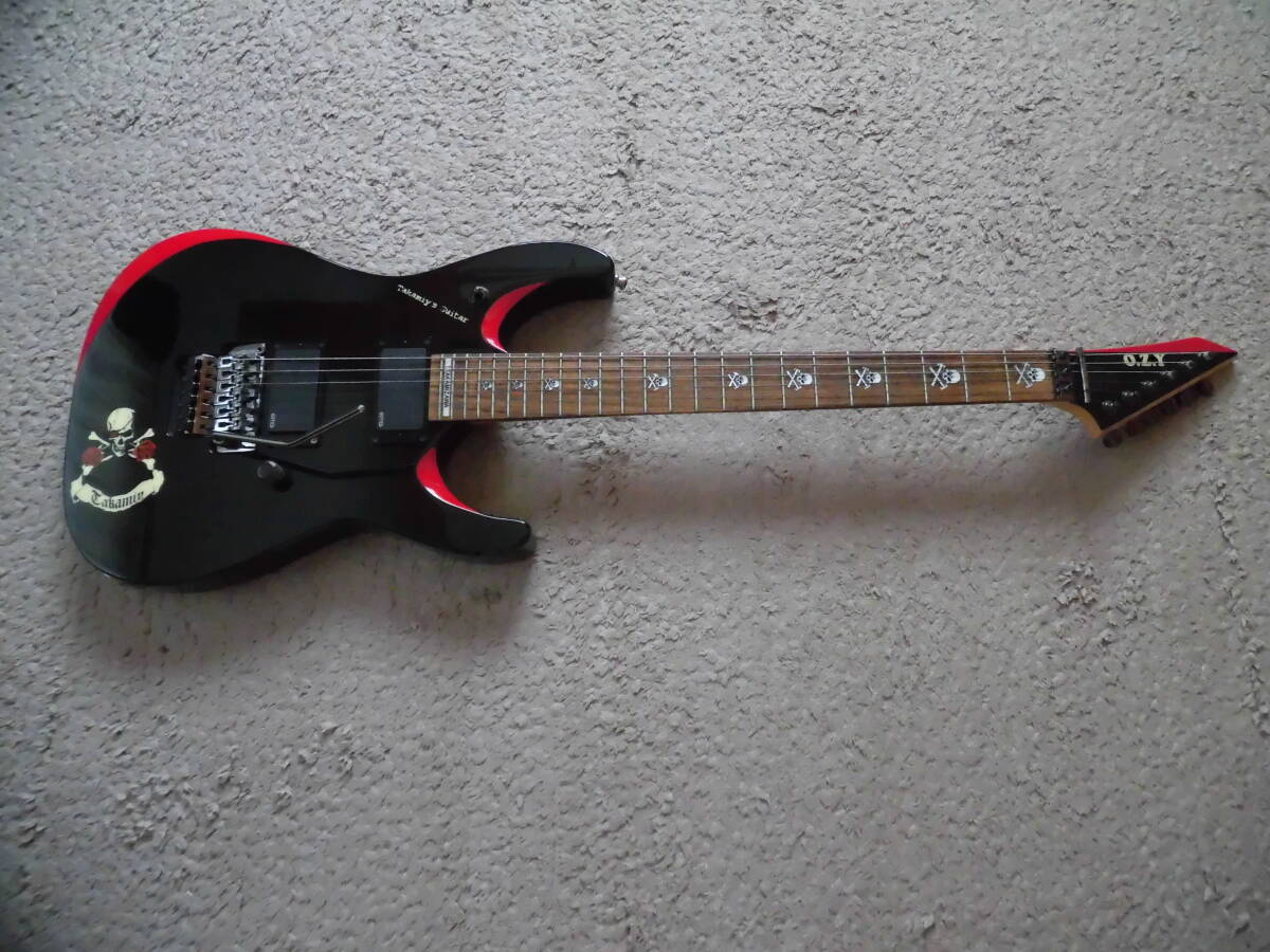 ★中古品 ESP THE ALFEE 高見沢 俊彦 Signature Model / O.Z.Y Takamiy’s Guitar / Black w/Red bevel エレキギター★の画像1