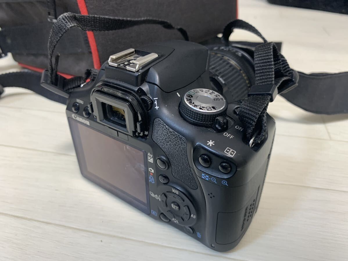 Canon EOS kiss X3 一眼レフカメラ TAMRON 28-300mm 望遠レンズ カメラスバッグ ストラップ など 1台_画像5