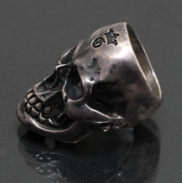 Gaboratory Ginza shop gabolato Lee Gabor Large Skull ring silver men's 21 number 94195